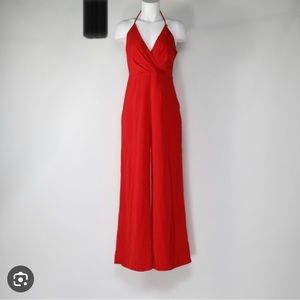 Women Jumpsuit Red